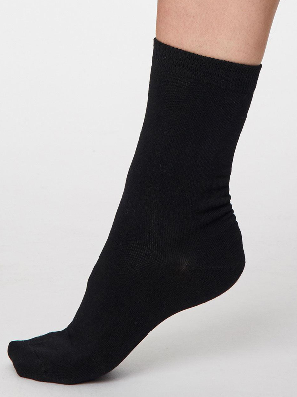 Black socks for women
