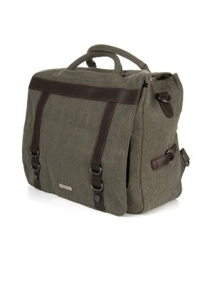 Hemp briefcase shoulder bag