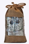 Hemp Shower Set in a Jute Bag - Image 3