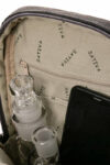 Open grey sash bag
