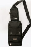 New sash bag black front