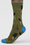 Green Bamboo Socks