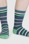 stripey bamboo socks
