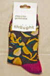 Flower on Bamboo Socks - Image 3